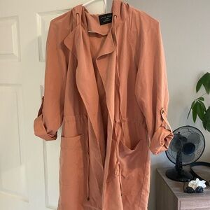Chic Pink Trench Coat for Effortless Style